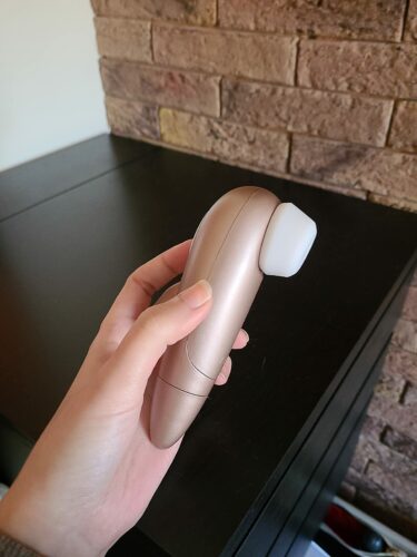 Click to view full screen Satisfyer Number One - Sugador e Estimulador de Clitóris com Ondas de Pressão à Prova D’Água photo review