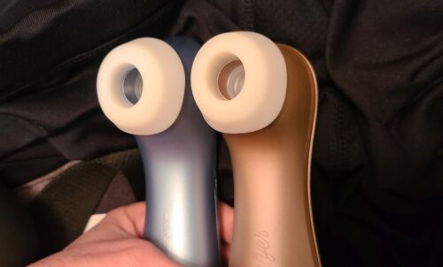 Click to view full screen Sugador Satisfyer PRO 2+ UP - Sugador e Estimulador de Clitóris com Ondas de Pressão à Prova D’Água photo review