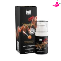 Vibration Power Sabor Doce De Leite - Gel Extra Forte Vibra, Aquece E Lubrifica