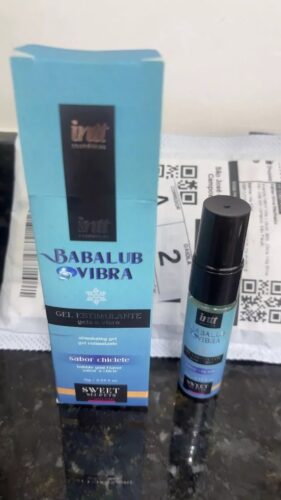 Click to view full screen Babalub Vibra Ice Chiclete - Gel Estimulante Beijável photo review