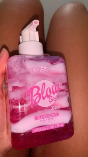 Click to view full screen Blow Girl Gel Aromatizante Beijável Para Virilha 320ml photo review