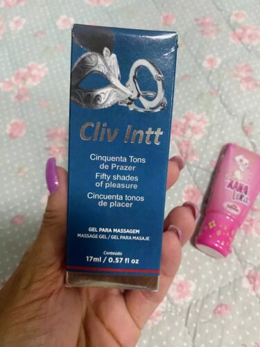 Click to view full screen Cliv Intt 50 Tons de Prazer - Gel para Massagem com Aroma De Vinho Tinto photo review