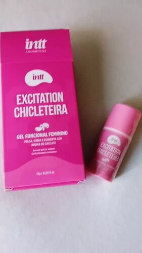 Click to view full screen Gel Excitation Chicleteira - Potencializador de Orgasmo Feminino Beijável photo review