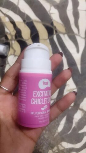 Click to view full screen Gel Excitation Chicleteira - Potencializador de Orgasmo Feminino Beijável photo review