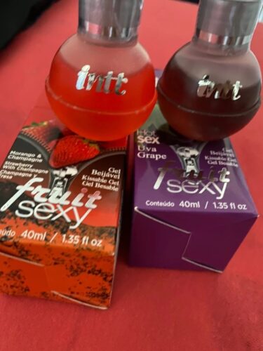 Click to view full screen Fruit Sexy - Gel Beijável Sabor Framboesa 40ml photo review
