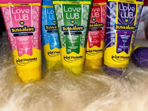 Click to view full screen Love Lub Bubbalove - Lubrificante Corporal Beijável 60g photo review