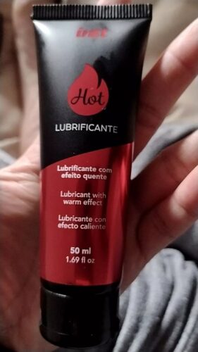 Click to view full screen Lubrificante Hot - Gel Beijável à Base de Água Sabor Morango photo review