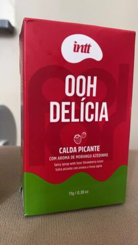 Click to view full screen OOH Delícia Calda Picante 11g - Linha Collors Intt photo review