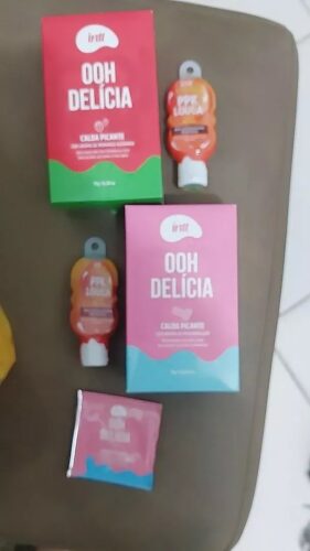 Click to view full screen OOH Delícia Calda Picante 11g - Linha Collors Intt photo review