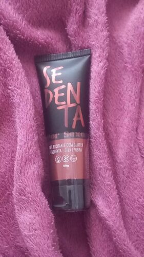 Click to view full screen Sedenta Por Sexo - Gel Comestível com Glitter 50g photo review