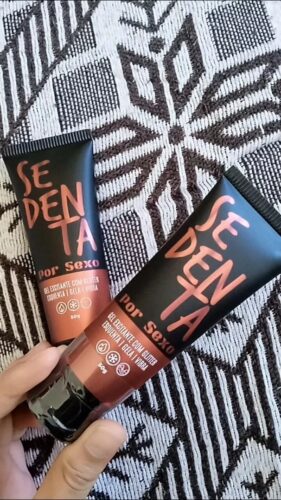 Click to view full screen Sedenta Por Sexo - Gel Comestível com Glitter 50g photo review