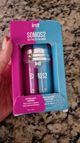 Click to view full screen Somos2 - Excitante Feminino e Gel Prolongador Masculino photo review