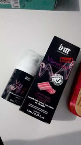 Click to view full screen Vibration Power Sabor Chiclete - Gel Extra Forte Vibra, Aquece e Lubrifica photo review