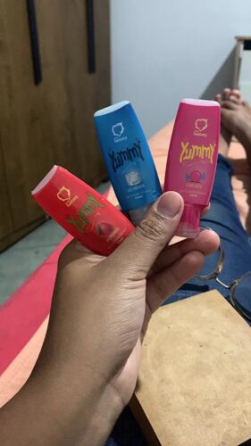 Click to view full screen Gel Térmico Beijável Yummy 15ml photo review