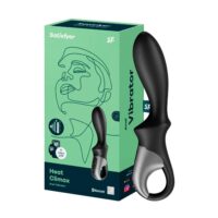Satisfyer Heat Climax - Vibrador Anal com 12 Modos de Vibração e Aquecimento e Controle via APP