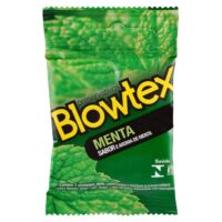 Preservativos Blowtex Sabor e Aroma com 3 unidades - Menta