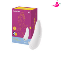 Satisfyer Curvy 1+ - Estimulador Clitoriano com 11 Intensidades de Pulsação e Vibração e Controle via APP