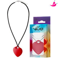 Colar com 10 Modos de Vibração com Pingente Coração – Heartbeat Vibe
