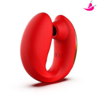 Vibrador e Sugador de Clitóris Potente e Articulável - Tina SenseRed