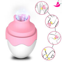 Sugador de Clitóris e Simulador de Sexo Oral Egg com 7 Níveis de Sucção - EggSucker