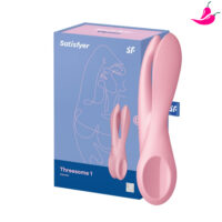 Satisfyer Threesome 1 - Estimulador de Clitóris com 12 Modos de Vibração à Prova D’Água