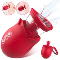 Flower Dance Carnival - Vibrador de Clitóris Sucção, Vibração e Língua