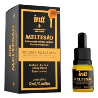 Meltesão Intt - Estimulante Unissex Beijável Esquenta, Pulsa e Vibra