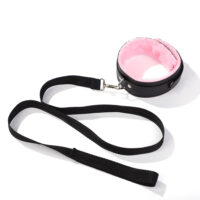 Coleira Bondage com Forro Interno em Pelúcia e Guia YouVibe